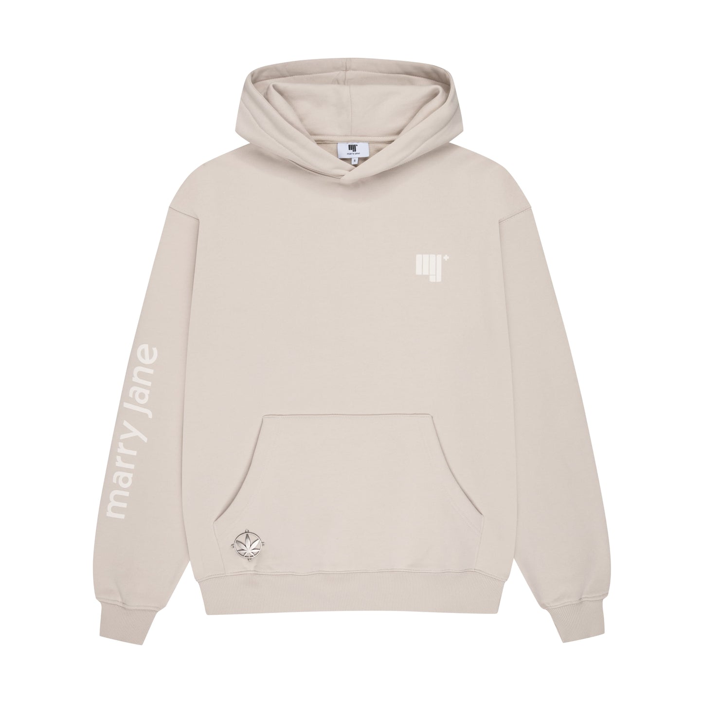 Marry Jane Hoodie Beige