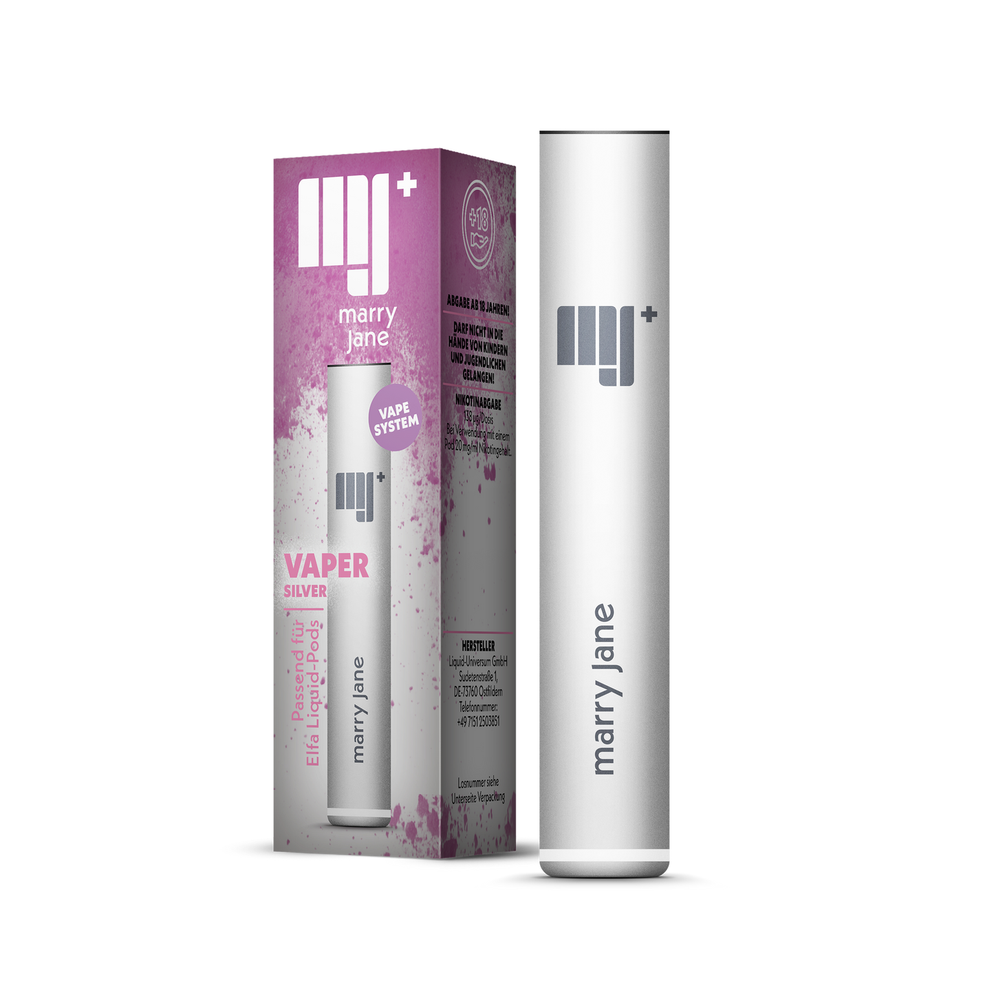Vaper silber
