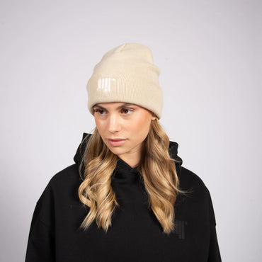 Marry Jane Beanie Beige