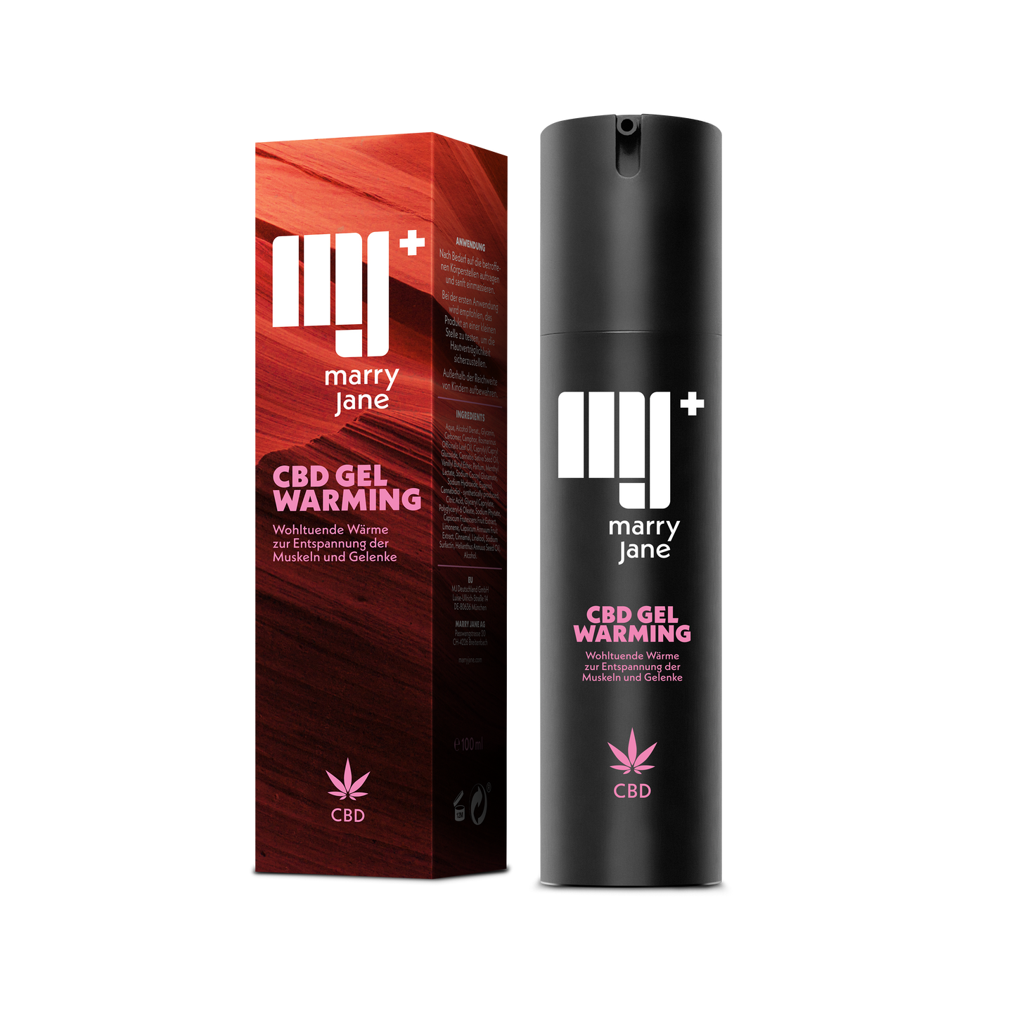 Gel riscaldante al CBD